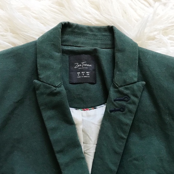 Forest Green Zara Blazer - Picture 5 of 7